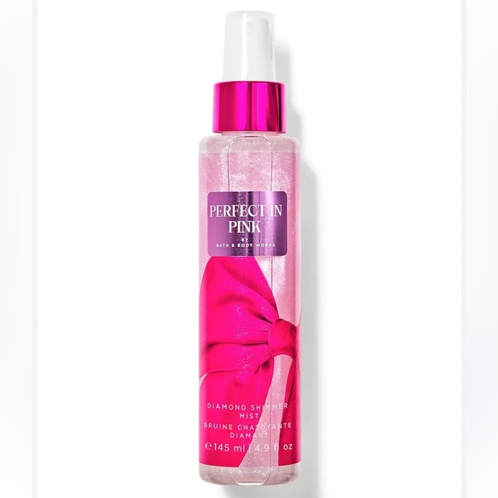 Perfect in Pink Diamond Sparkly glitter Shimmer Mist - Picture 1 of 2